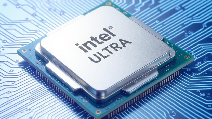 Intel Core Ultra CPUs on advanced circuit board for AI performance