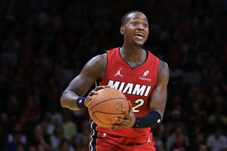 erry Rozier NBA career highlights with Miami Heat during 2025 season.