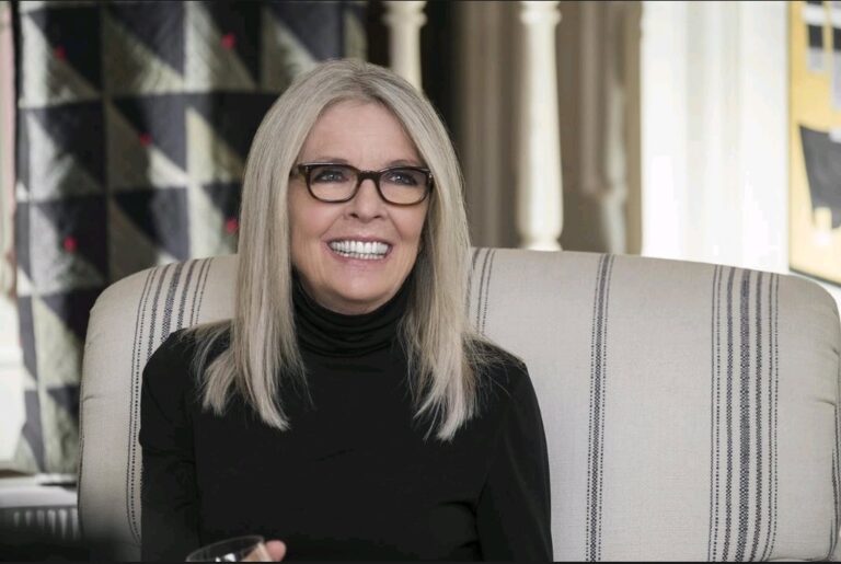 Diane Keaton Hollywood icon in her iconic Annie Hall role, showcasing her unique style.