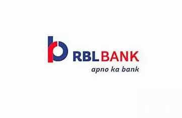 RBL Bank logo with a modern cityscape background, symbolizing its innovative banking services and growth in India's financial sector.