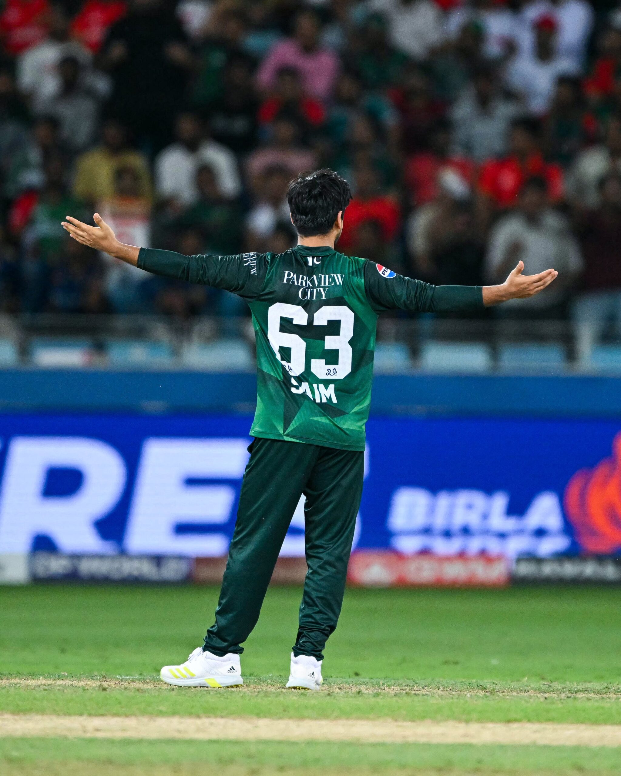 South Africa vs Pakistan cricket match action showcasing players in intense competition on the field