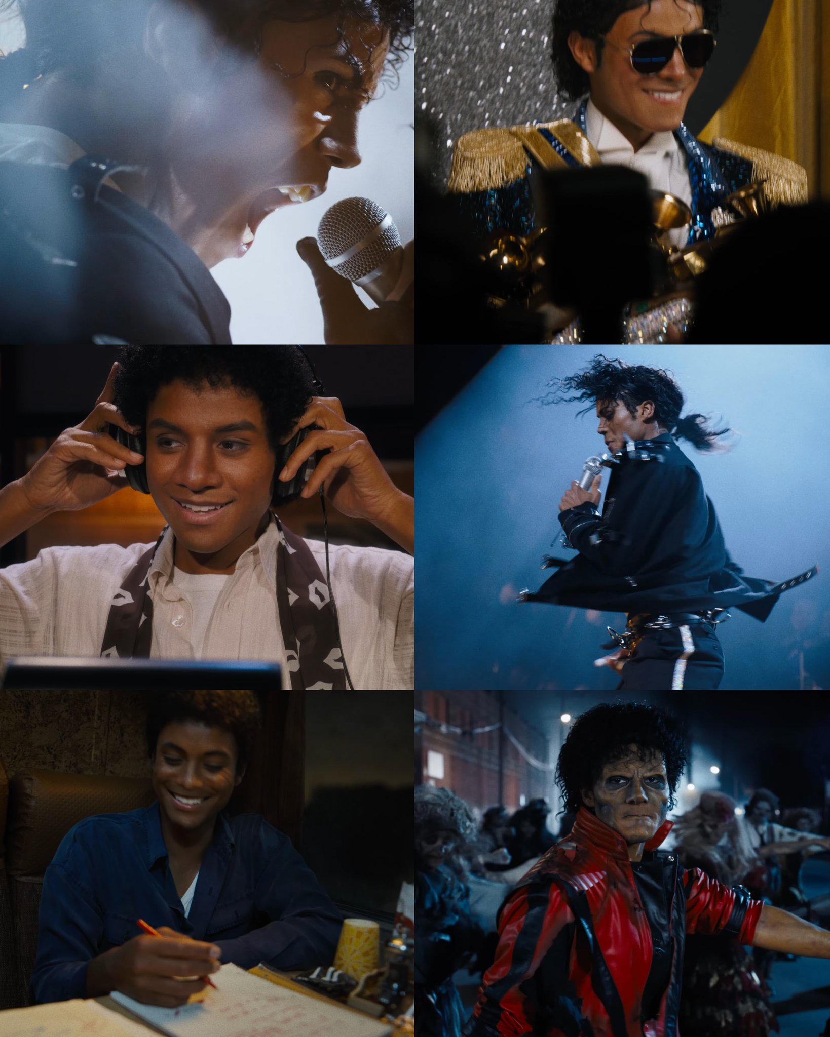 Jaafar Jackson in Michael Jackson biopic trailer transformation scene