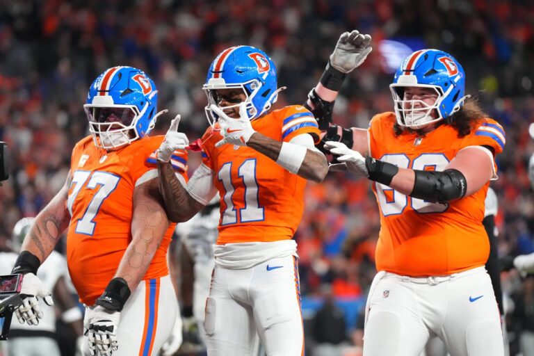 Action-packed Raiders Broncos rivalry 2025 NFL game highlights