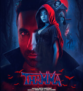 Thamma Full Movie poster Ayushmann Rashmika